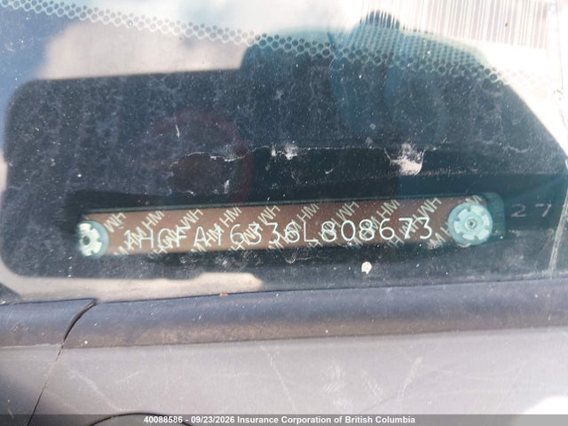 Aukcja sprzedaży 2006 Honda Civic, vin: 1HGFA16336L808673, numer aukcji: 40088586