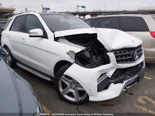 Auction sale of the 2014 Mercedes-benz Ml 350 Bluetec, vin: 4JGDA2EB5EA431161, lot number: 40064737