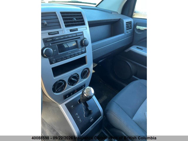 40088598 :رقم المزاد ، 1J8FF47W28D654005 vin ، 2008 Jeep Compass Sport/north مزاد بيع