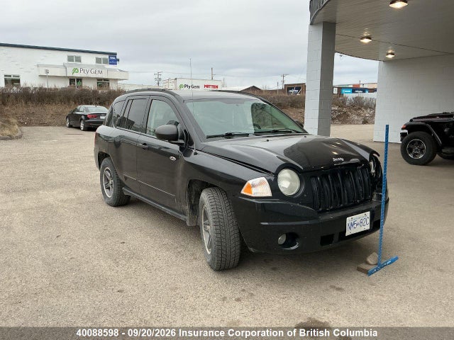 40088598 :رقم المزاد ، 1J8FF47W28D654005 vin ، 2008 Jeep Compass Sport/north مزاد بيع