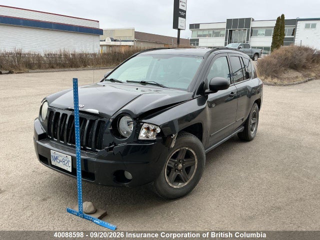 40088598 :رقم المزاد ، 1J8FF47W28D654005 vin ، 2008 Jeep Compass Sport/north مزاد بيع