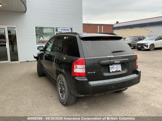 40088598 :رقم المزاد ، 1J8FF47W28D654005 vin ، 2008 Jeep Compass Sport/north مزاد بيع