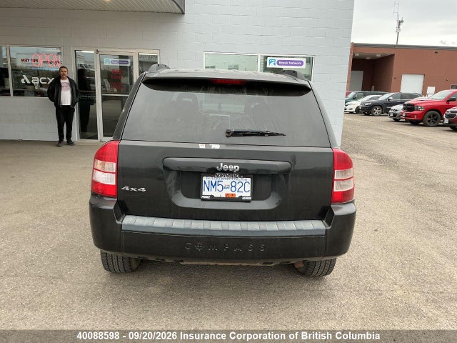 40088598 :رقم المزاد ، 1J8FF47W28D654005 vin ، 2008 Jeep Compass Sport/north مزاد بيع