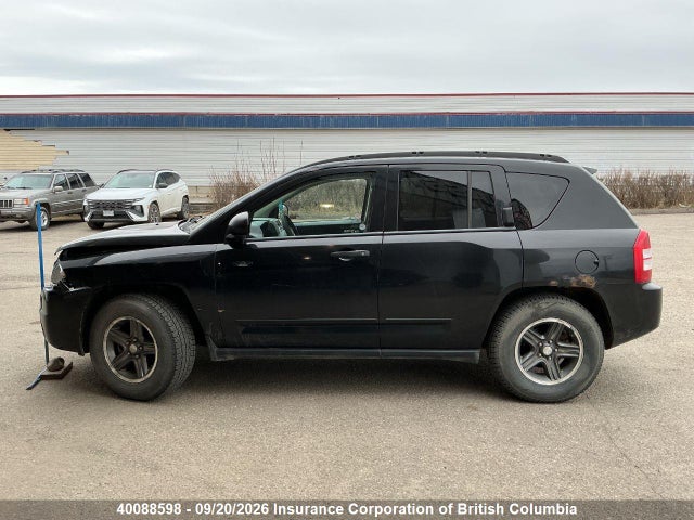 40088598 :رقم المزاد ، 1J8FF47W28D654005 vin ، 2008 Jeep Compass Sport/north مزاد بيع