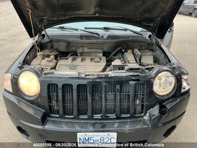 40088598 :رقم المزاد ، 1J8FF47W28D654005 vin ، 2008 Jeep Compass Sport/north مزاد بيع