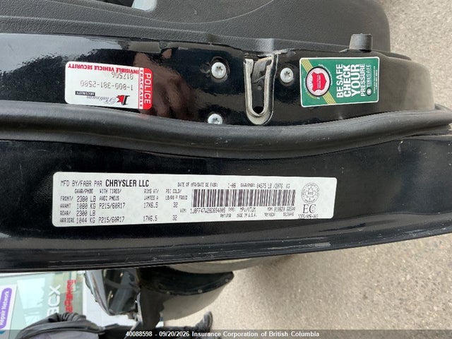 40088598 :رقم المزاد ، 1J8FF47W28D654005 vin ، 2008 Jeep Compass Sport/north مزاد بيع