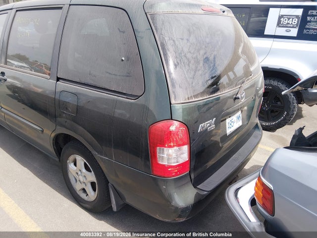 2001 Mazda Mpv Wagon მანქანა იყიდება აუქციონზე, vin: JM3LW28G710204635, აუქციონის ნომერი: 40083392