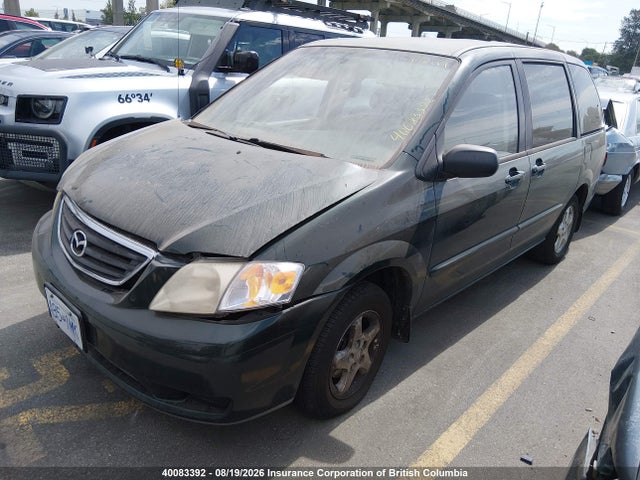 2001 Mazda Mpv Wagon მანქანა იყიდება აუქციონზე, vin: JM3LW28G710204635, აუქციონის ნომერი: 40083392