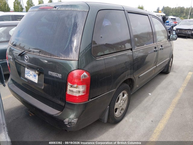 2001 Mazda Mpv Wagon მანქანა იყიდება აუქციონზე, vin: JM3LW28G710204635, აუქციონის ნომერი: 40083392