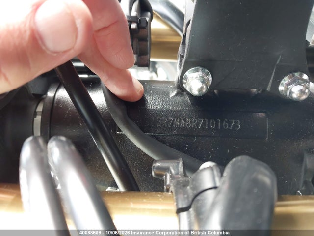 40088609 :رقم المزاد ، JS1GR7MA8R7101673 vin ، 2024 Suzuki Gsx-r750 مزاد بيع