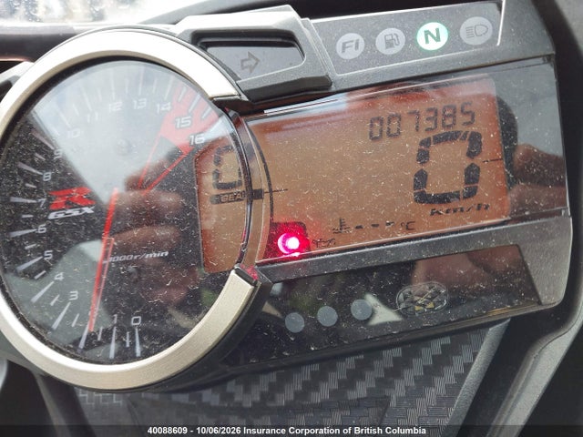 40088609 :رقم المزاد ، JS1GR7MA8R7101673 vin ، 2024 Suzuki Gsx-r750 مزاد بيع