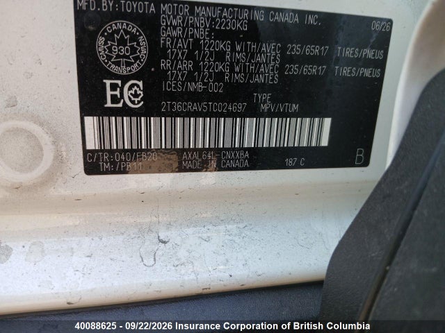 Toyota RAV4 2026 2T36CRAV5TC024697 Image 28