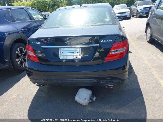 Продажа на аукционе авто 2013 Mercedes-benz C 300 4matic, vin: WDDGF8AB6DA795721, номер лота: 40077722