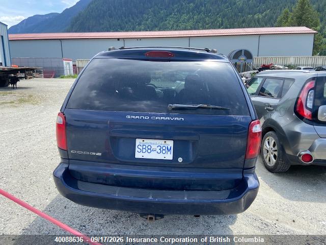 40088636 :رقم المزاد ، 1D4GP24R14B558175 vin ، 2004 Dodge Grand Caravan Se مزاد بيع