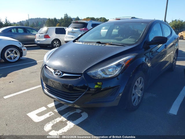 40088640 :رقم المزاد ، 5NPDH4AE6FH621105 vin ، 2015 Hyundai Elantra Se/sport/limited مزاد بيع