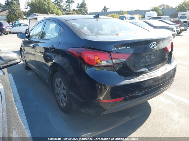40088640 :رقم المزاد ، 5NPDH4AE6FH621105 vin ، 2015 Hyundai Elantra Se/sport/limited مزاد بيع