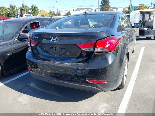 40088640 :رقم المزاد ، 5NPDH4AE6FH621105 vin ، 2015 Hyundai Elantra Se/sport/limited مزاد بيع