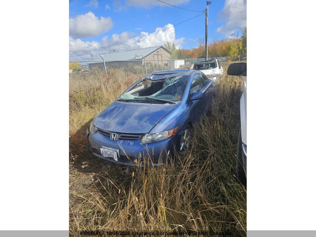 40088641 :رقم المزاد ، 2HGFG118X7H012602 vin ، 2007 Honda Civic مزاد بيع
