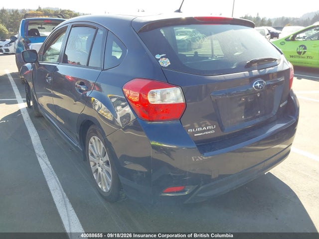 Aukcja sprzedaży 2012 Subaru Impreza 2.0i Touring Package, vin: JF1GPAD69CH201406, numer aukcji: 40088655