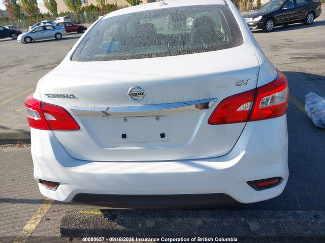 40088657 :رقم المزاد ، 3N1AB7AP0JY252795 vin ، 2018 Nissan Sentra S/sv/sr/sl مزاد بيع