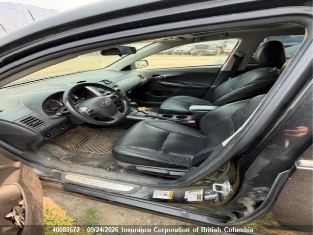 40088672 :رقم المزاد ، 2T1BU4EE9BC582181 vin ، 2011 Toyota Corolla S/le مزاد بيع