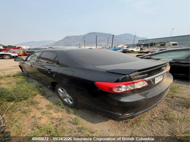 40088672 :رقم المزاد ، 2T1BU4EE9BC582181 vin ، 2011 Toyota Corolla S/le مزاد بيع