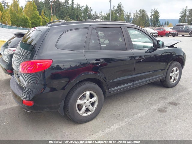 40084863 :رقم المزاد ، 5NMSG73E19H252194 vin ، 2009 Hyundai Santa Fe Gl مزاد بيع