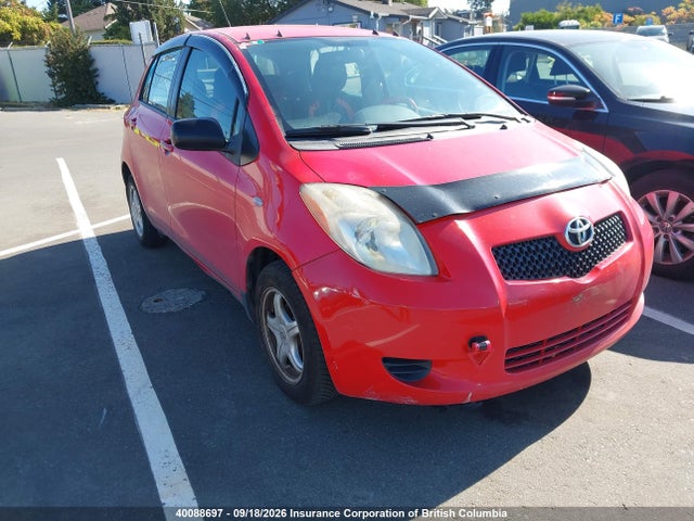 Продажа на аукционе авто 2007 Toyota Yaris, vin: JTDKT923575125763, номер лота: 40088697