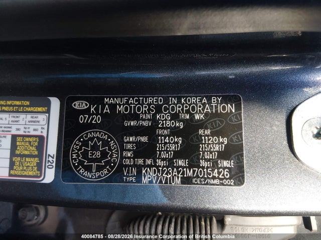 Продаж на аукціоні авто 2021 Kia Soul Ev Premium, vin: KNDJ23A21M7015426, номер лоту: 40084785
