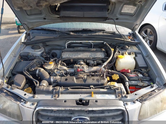 40088708 :رقم المزاد ، JF1SG69654G733677 vin ، 2004 Subaru Forester 2.5xt مزاد بيع