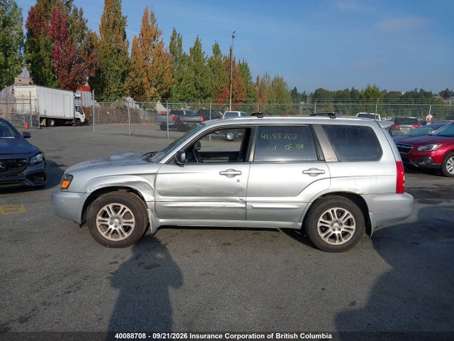 40088708 :رقم المزاد ، JF1SG69654G733677 vin ، 2004 Subaru Forester 2.5xt مزاد بيع