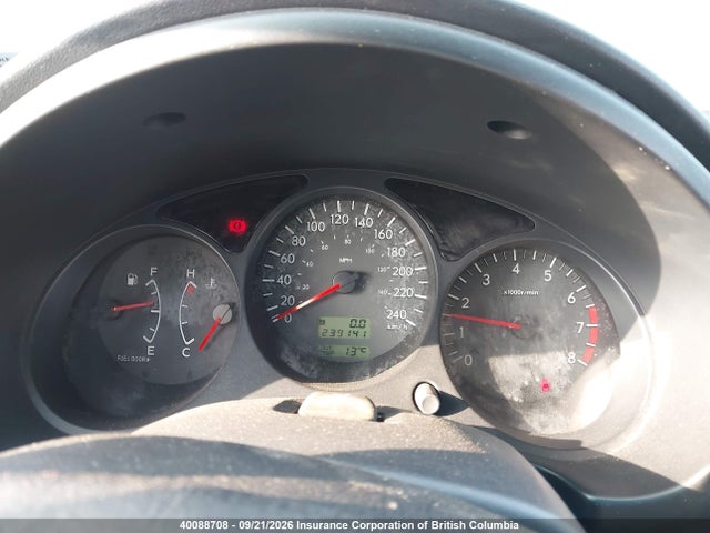 40088708 :رقم المزاد ، JF1SG69654G733677 vin ، 2004 Subaru Forester 2.5xt مزاد بيع