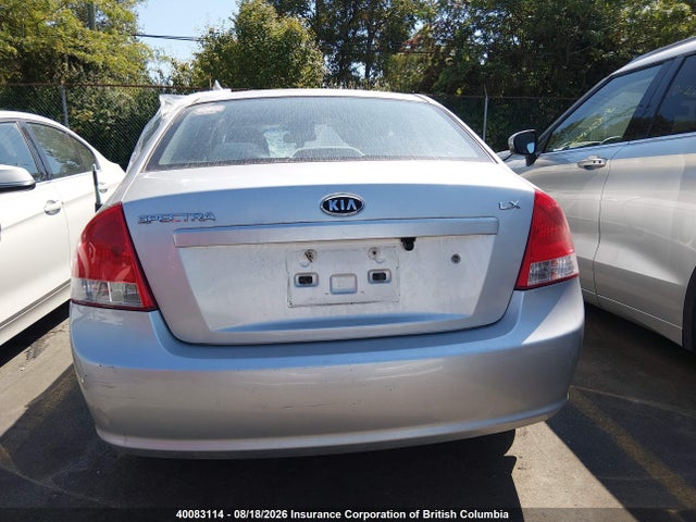 Aukcja sprzedaży 2009 Kia Spectra Ex/lx/sx, vin: KNAFE221595629196, numer aukcji: 40083114