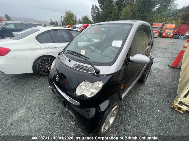 40088731 :رقم المزاد ، WMEAK00FX6J296605 vin ، 2006 Smart Fortwo مزاد بيع