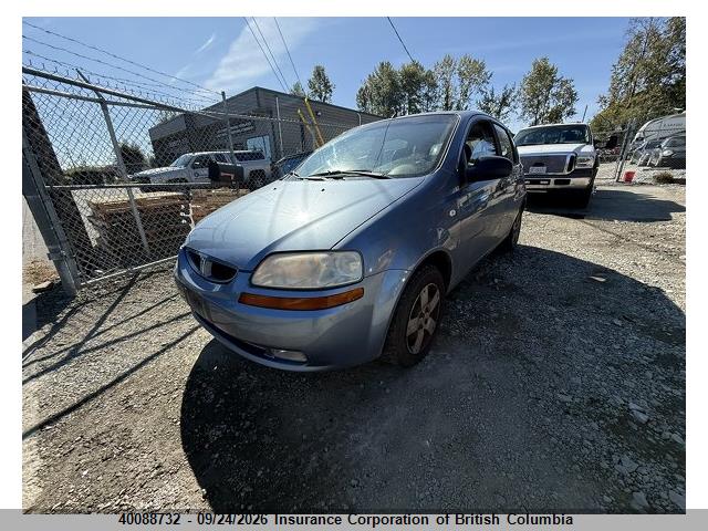 Aukcja sprzedaży 2007 Pontiac Wave, vin: KL2TW65617B719514, numer aukcji: 40088732