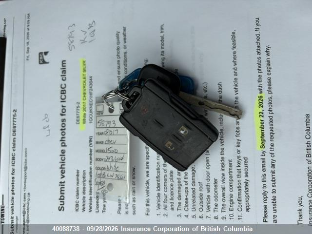 Aukcja sprzedaży 2017 Chevrolet Silverado K1500/k1500 Ls, vin: 1GCUKNEC1HF243644, numer aukcji: 40088738