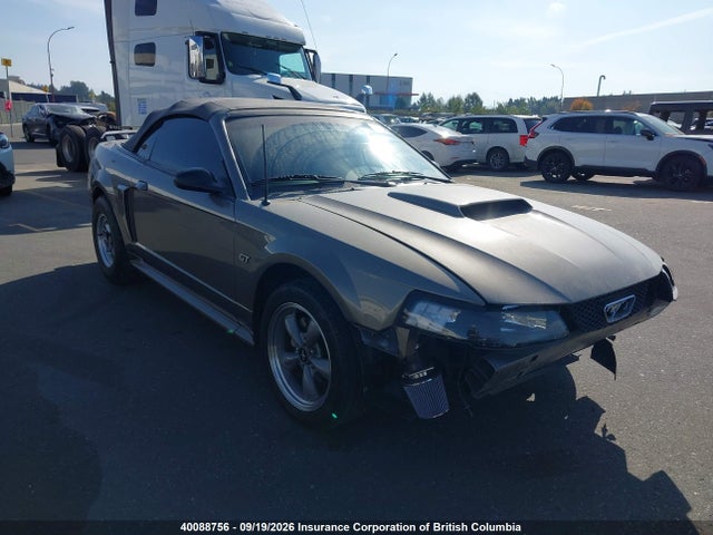 Aukcja sprzedaży 2002 Ford Mustang Gt, vin: 1FAFP45X42F231802, numer aukcji: 40088756