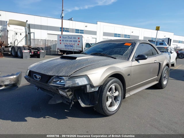 40088756 :رقم المزاد ، 1FAFP45X42F231802 vin ، 2002 Ford Mustang Gt مزاد بيع