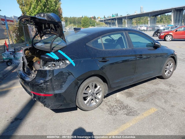 40088764 :رقم المزاد ، KMHD84LF3JU582537 vin ، 2018 Hyundai Elantra Sel/value/limited مزاد بيع