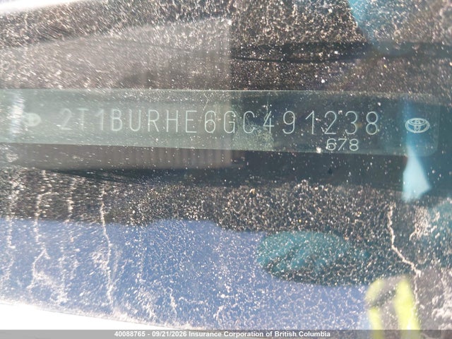 Toyota COROLLA LE 2016 2T1BURHE6GC491238 Image 18