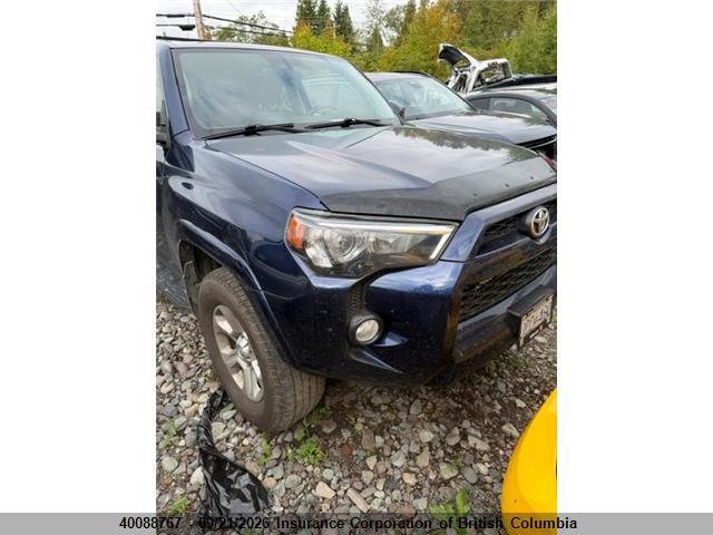 Auction sale of the 2017 Toyota 4runner Sr5 Prem/ltdl/trail/trd, vin: JTEBU5JR9H5476488, lot number: 40088767