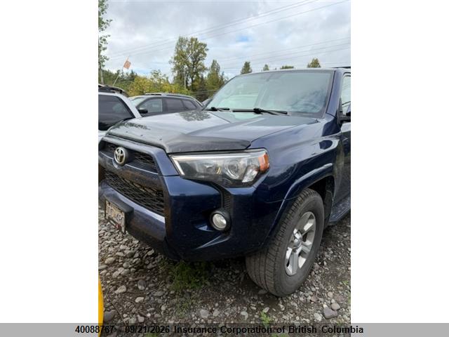 Auction sale of the 2017 Toyota 4runner Sr5 Prem/ltdl/trail/trd, vin: JTEBU5JR9H5476488, lot number: 40088767