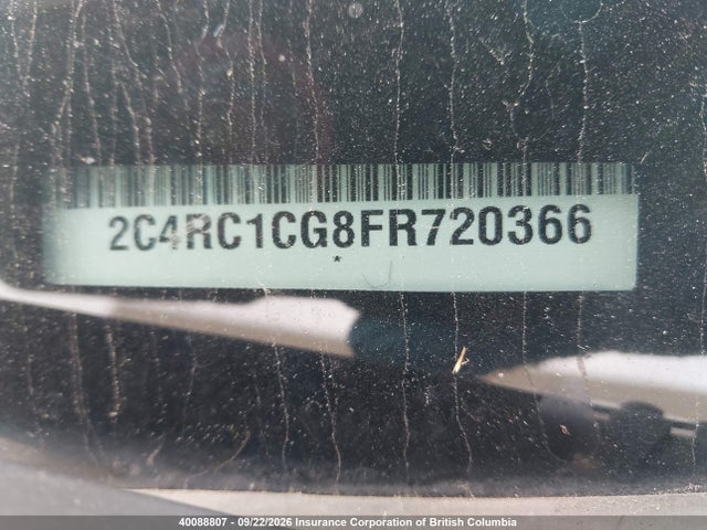 Aukcja sprzedaży 2015 Chrysler Town & Country Touring-l, vin: 2C4RC1CG8FR720366, numer aukcji: 40088807
