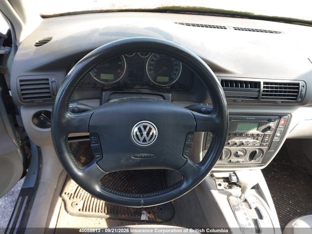 Aukcja sprzedaży 2002 Volkswagen Passat Gls, vin: WVWVD63B62E318835, numer aukcji: 40088813