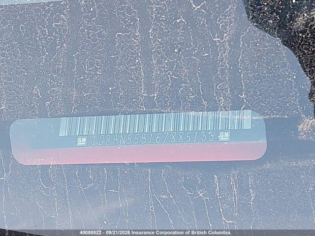 Aukcja sprzedaży 2006 Pontiac Pursuit Gt, vin: 1G2AN55B167885133, numer aukcji: 40088822