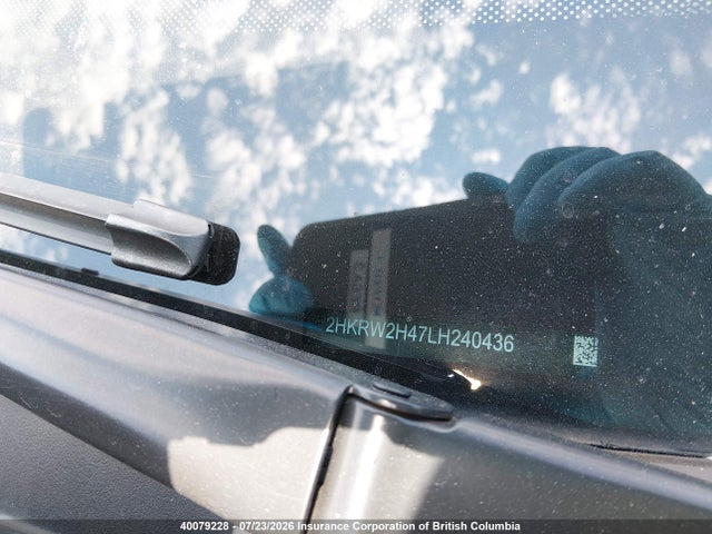 Aukcja sprzedaży 2020 Honda Cr-v Sport, vin: 2HKRW2H47LH240436, numer aukcji: 40079228