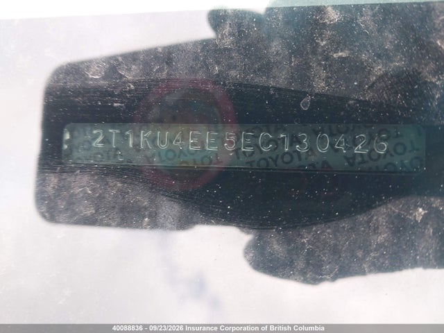 Продажа на аукционе авто 2014 Toyota Matrix, vin: 2T1KU4EE5EC130426, номер лота: 40088836