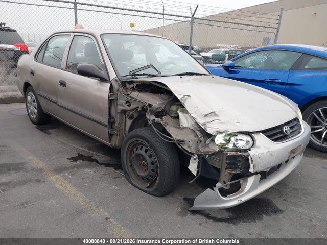 Продажа на аукционе авто 2002 Toyota Corolla Ce/le/s, vin: 2T1BR12E12C873911, номер лота: 40088840
