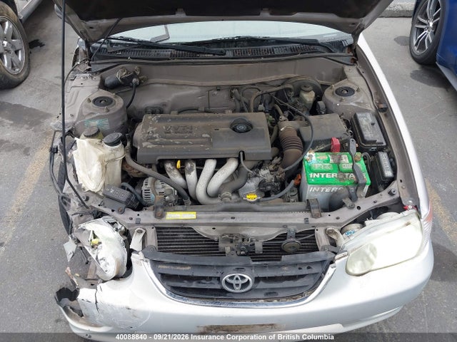 Продажа на аукционе авто 2002 Toyota Corolla Ce/le/s, vin: 2T1BR12E12C873911, номер лота: 40088840