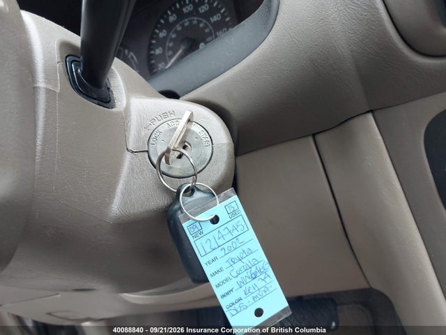 Продажа на аукционе авто 2002 Toyota Corolla Ce/le/s, vin: 2T1BR12E12C873911, номер лота: 40088840